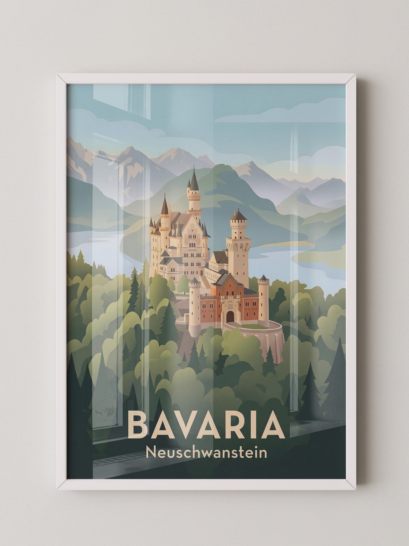 Neuschwanstein Märchenschloss Stil
