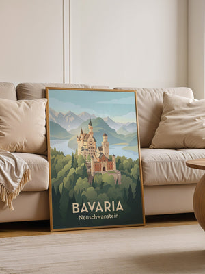 Neuschwanstein Märchenschloss Stil