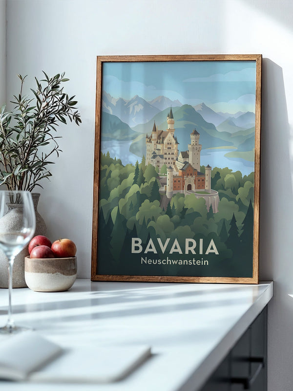 Neuschwanstein Märchenschloss Stil