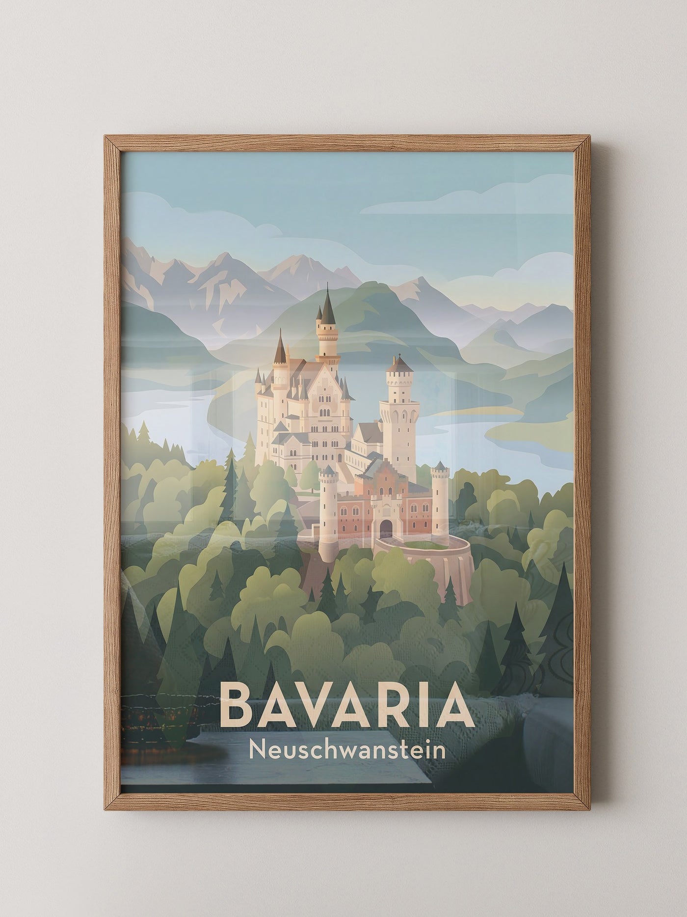 Neuschwanstein Märchenschloss Stil