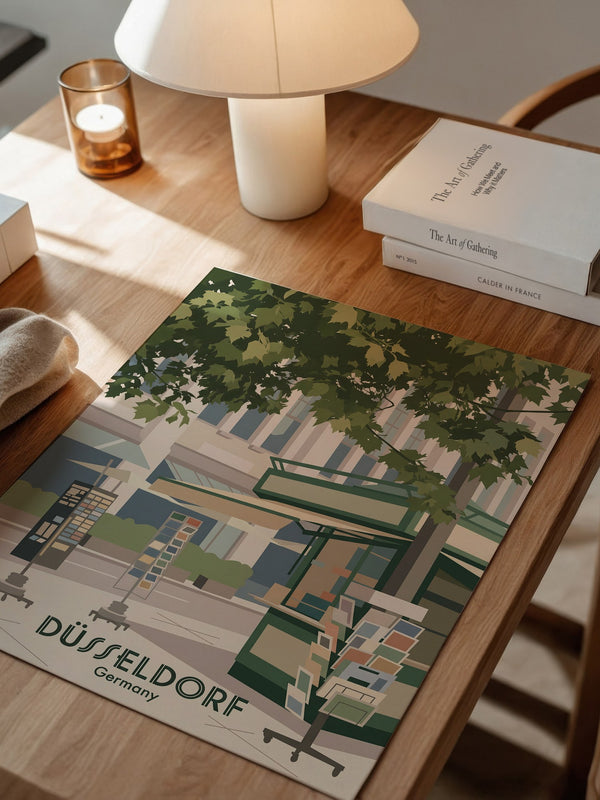 Düsseldorf Grün Stadtansicht