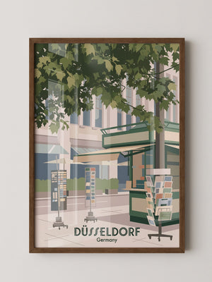 Düsseldorf Grün Stadtansicht