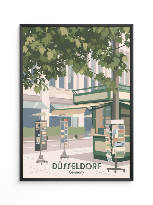 Düsseldorf Grün Stadtansicht