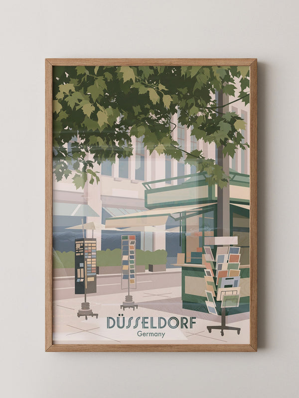 Düsseldorf Grün Stadtansicht