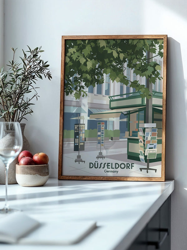 Düsseldorf Grün Stadtansicht