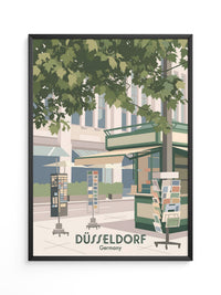 Düsseldorf Grün Stadtansicht