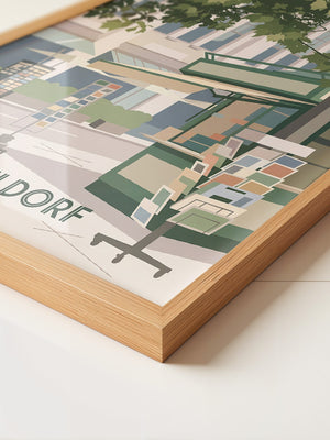 Düsseldorf Grün Stadtansicht