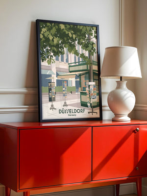 Düsseldorf Grün Stadtansicht