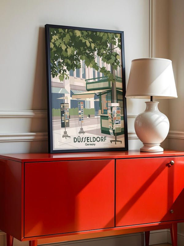 Düsseldorf Grün Stadtansicht