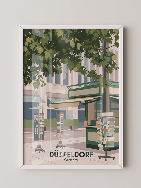 Düsseldorf Grün Stadtansicht