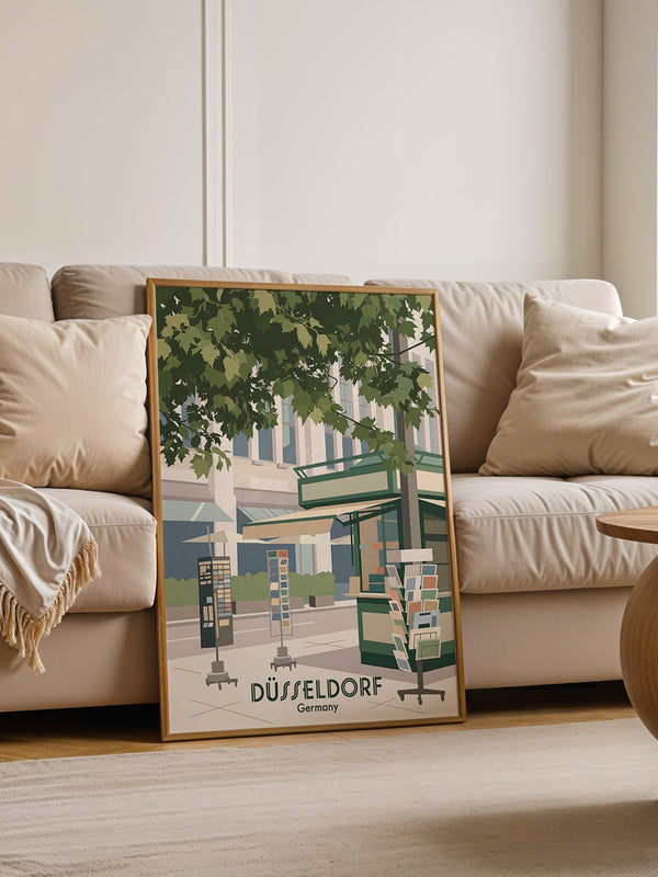 Düsseldorf Grün Stadtansicht