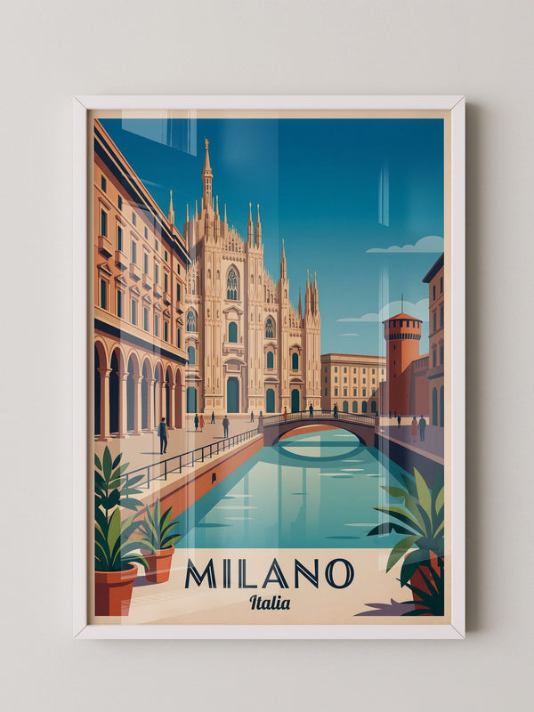 Mailand Kathedrale Retro-Stil