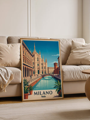 Mailand Kathedrale Retro-Stil