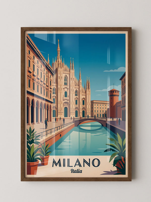 Mailand Kathedrale Retro-Stil