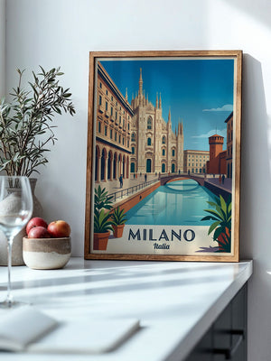 Mailand Kathedrale Retro-Stil