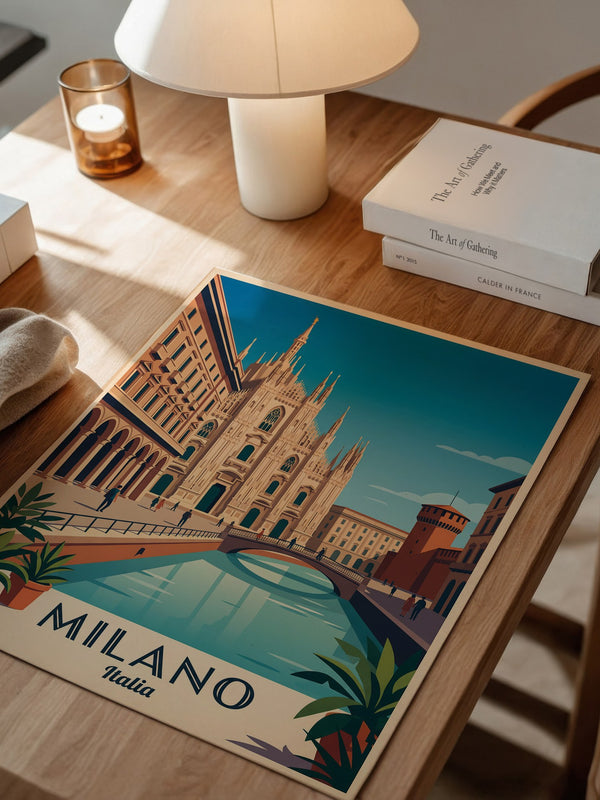 Mailand Kathedrale Retro-Stil