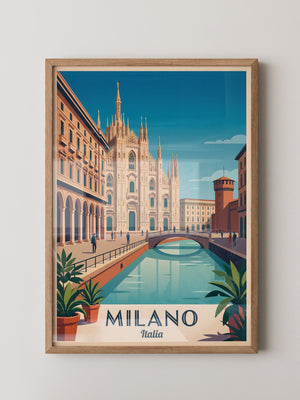 Mailand Kathedrale Retro-Stil