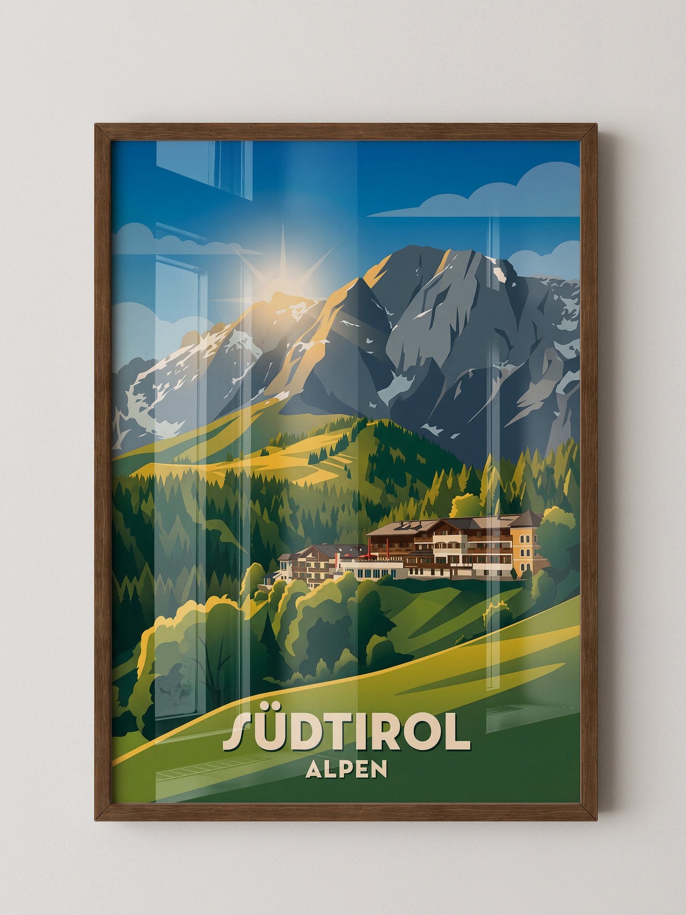 Südtirol Alpen Sonnenaufgang