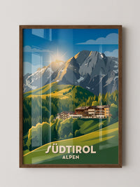 Südtirol Alpen Sonnenaufgang