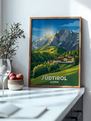 Südtirol Alpen Sonnenaufgang