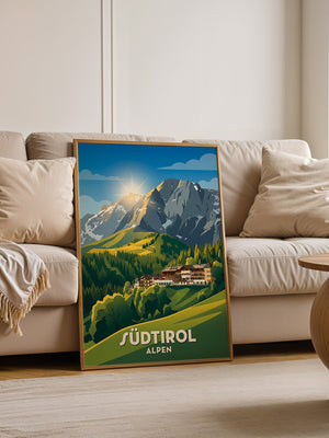 Südtirol Alpen Sonnenaufgang