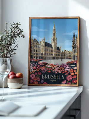 Brüssel Blumenpracht Architektur