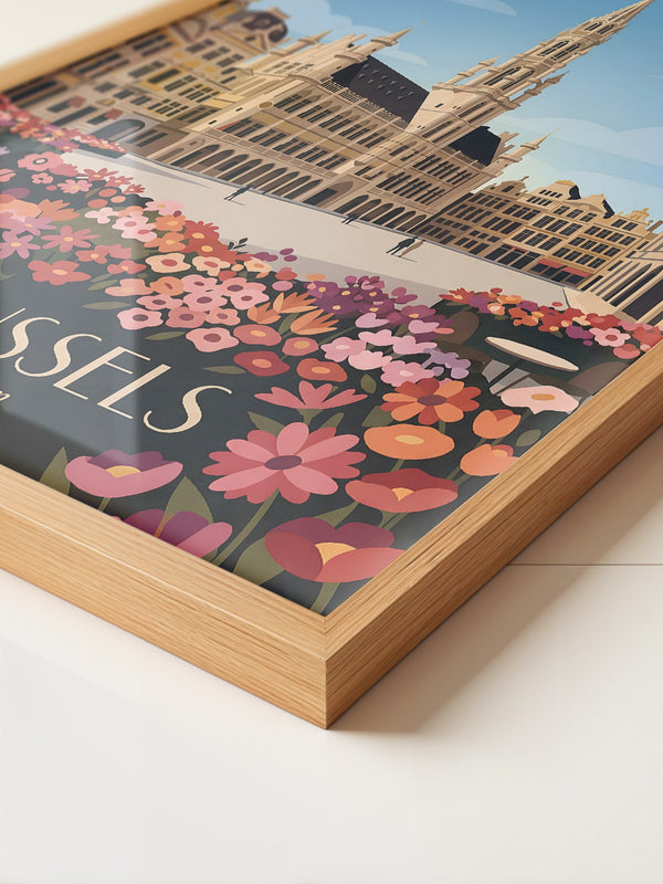 Brüssel Blumenpracht Architektur