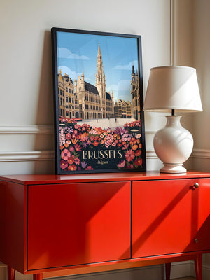 Brüssel Blumenpracht Architektur