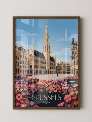 Brüssel Blumenpracht Architektur