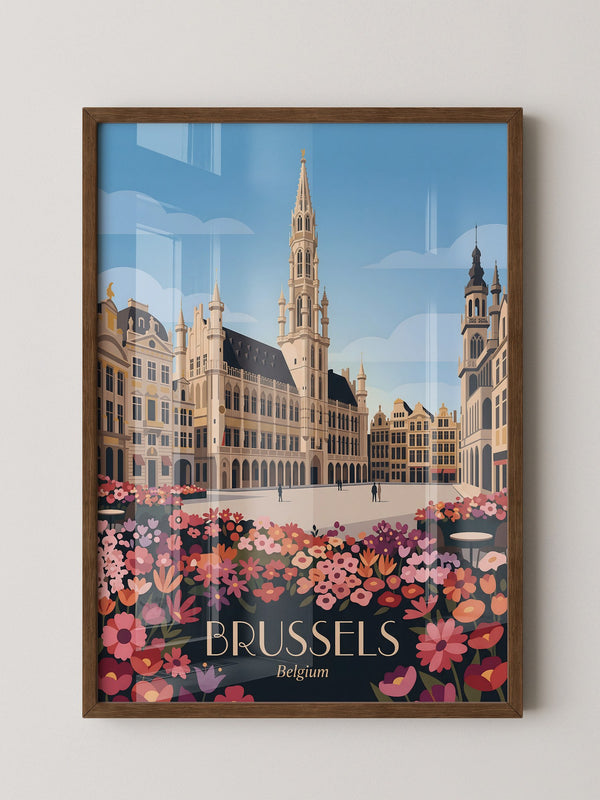 Brüssel Blumenpracht Architektur