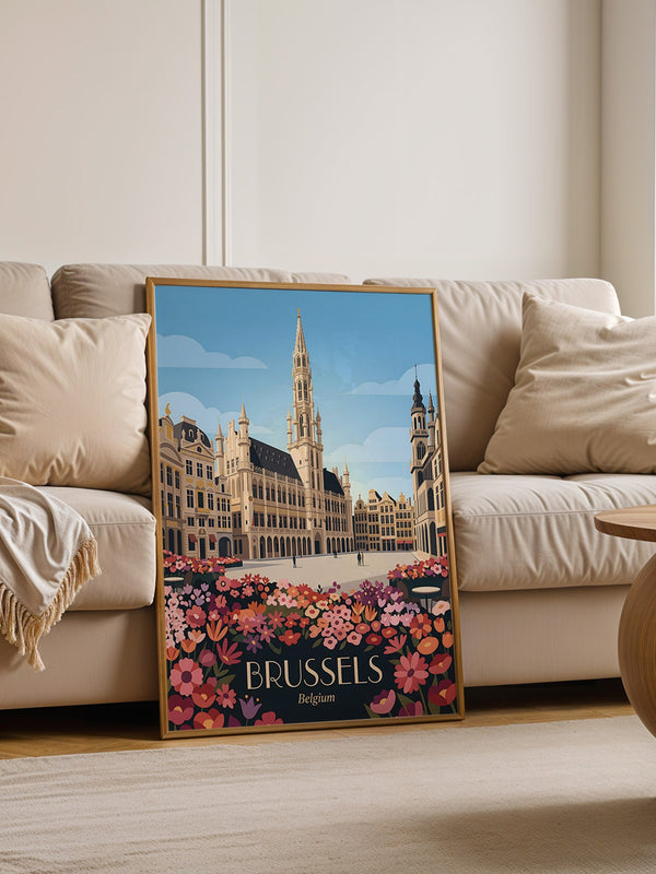 Brüssel Blumenpracht Architektur