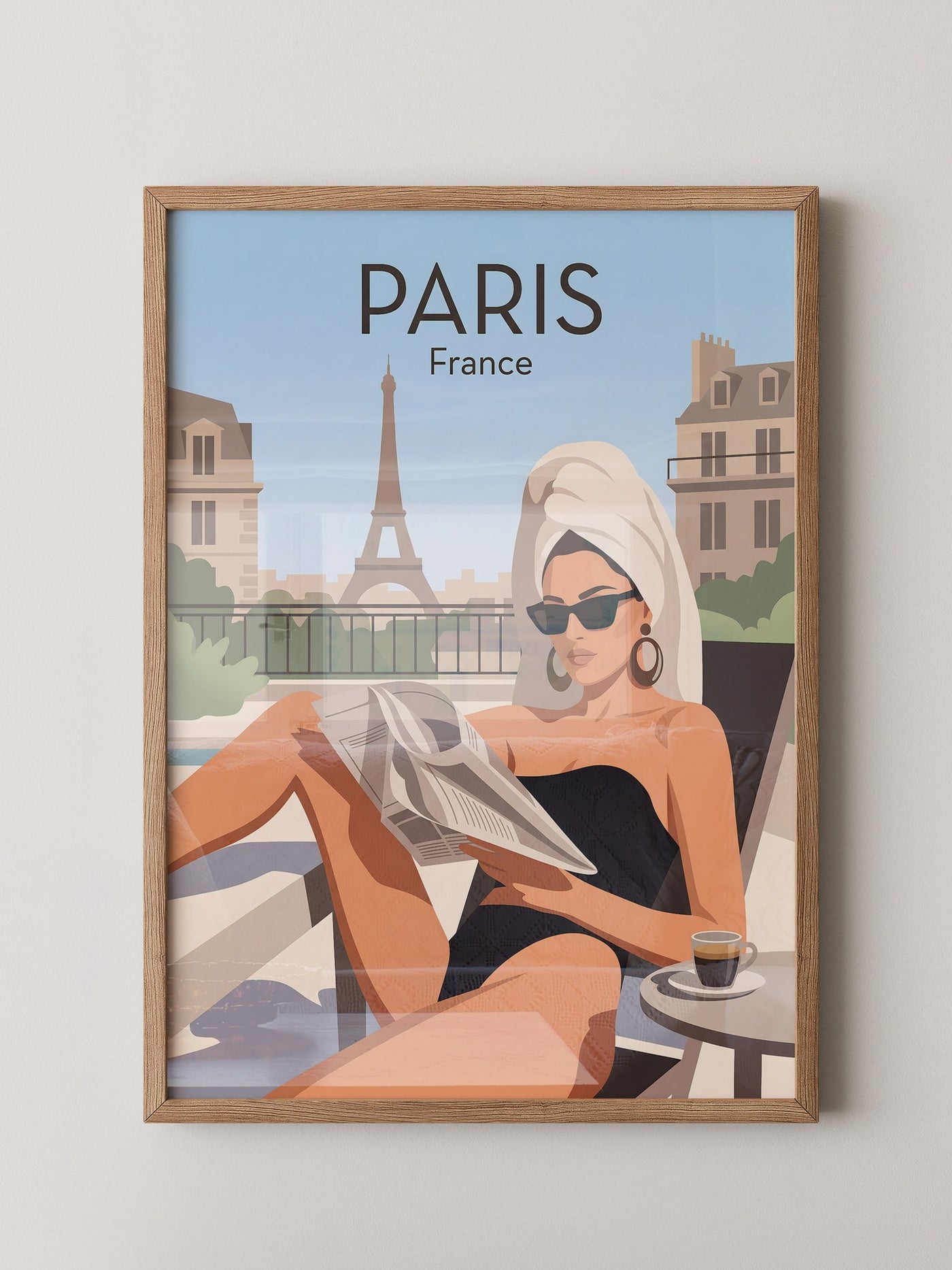 Paris Luxus Sonnenbrille Retro Stil
