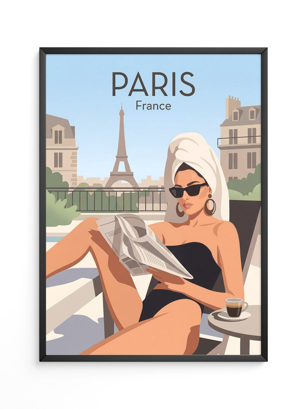 Paris Luxus Sonnenbrille Retro Stil