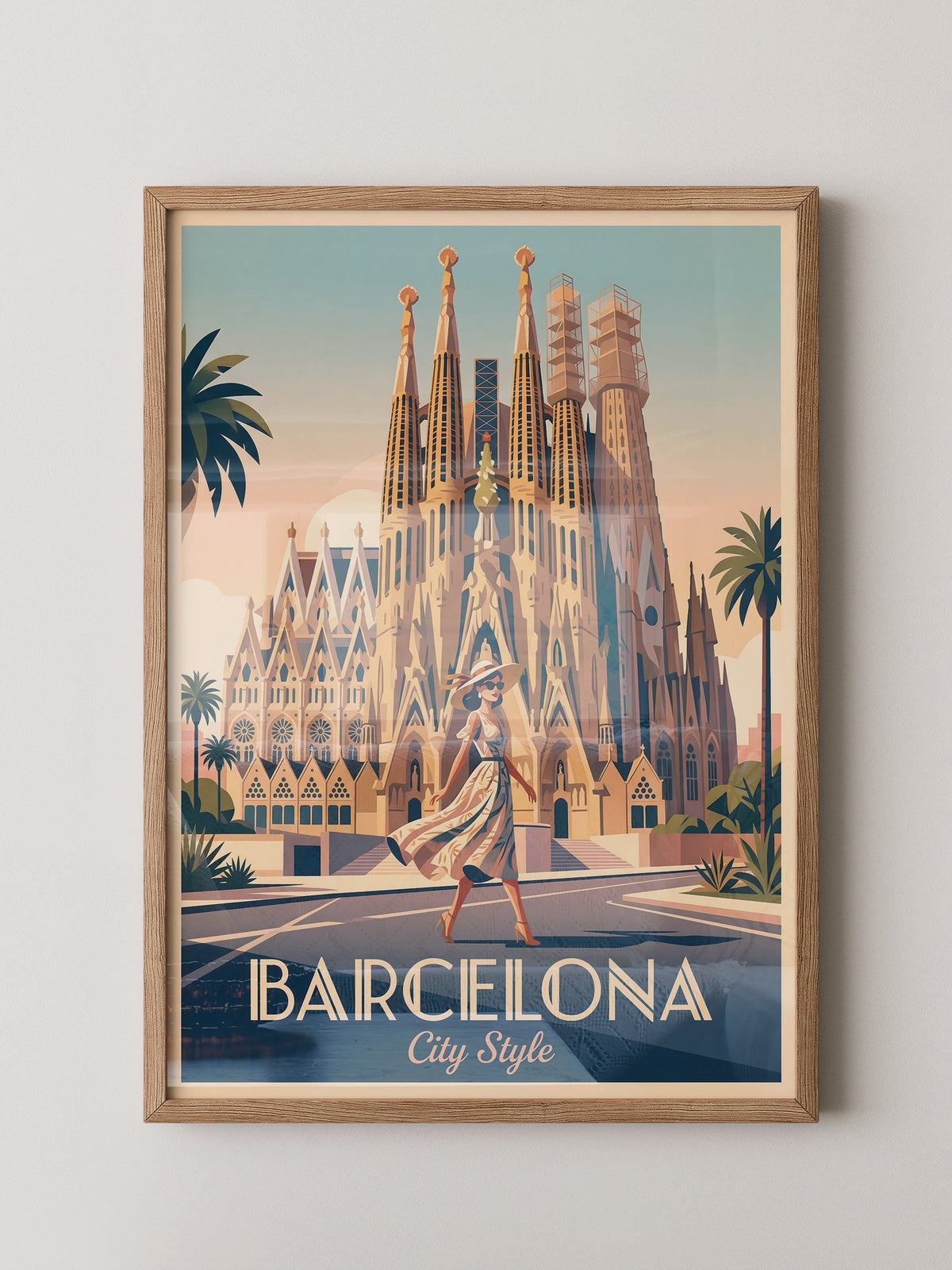 Barcelona Retro Architektur