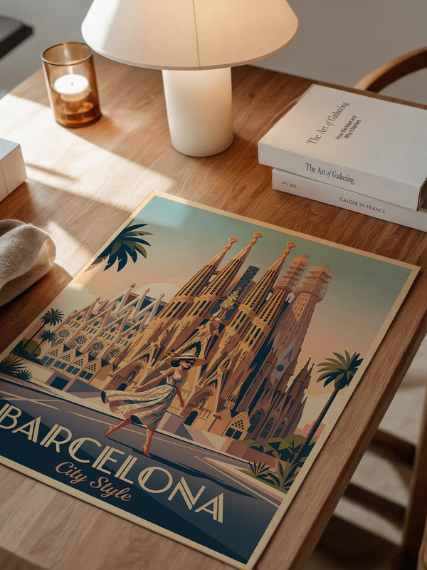 Barcelona Retro Architektur