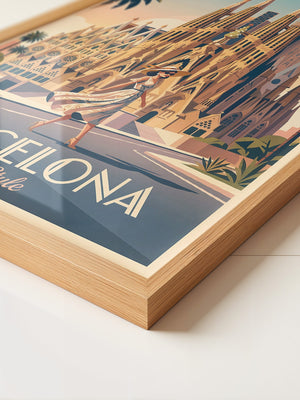 Barcelona Retro Architektur