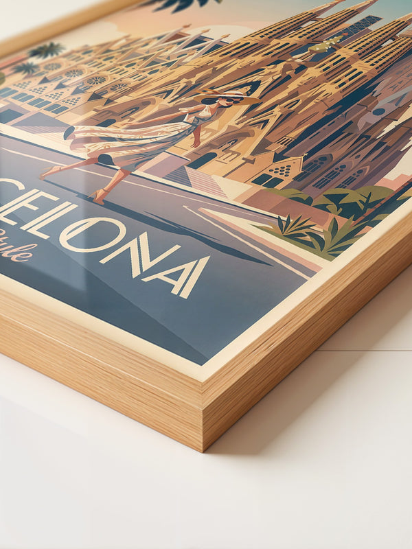 Barcelona Retro Architektur