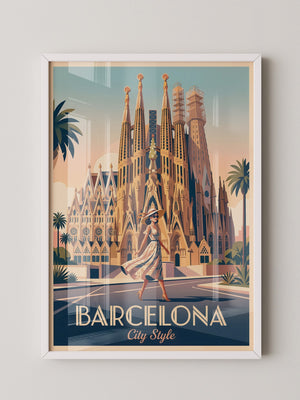 Barcelona Retro Architektur