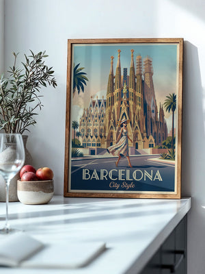 Barcelona Retro Architektur