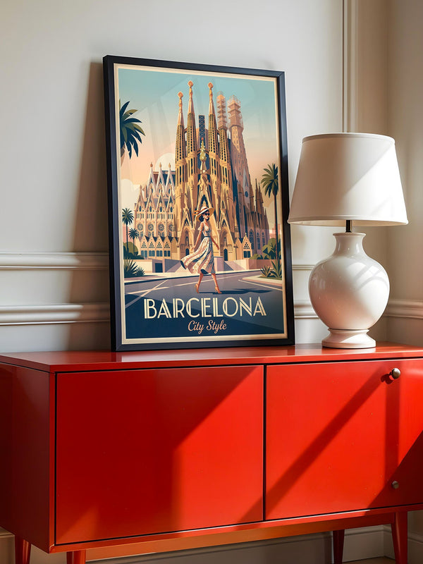 Barcelona Retro Architektur