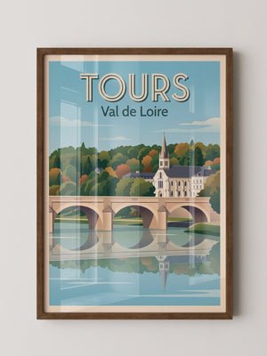 Flusslandschaft Herbstfarben