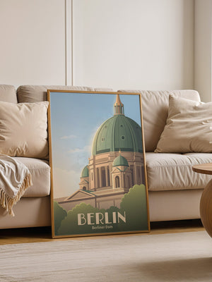 Berliner Dom Architekturpastell