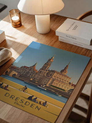 Dresden Altstadt Uferstimmung