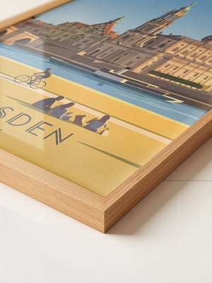 Dresden Altstadt Uferstimmung