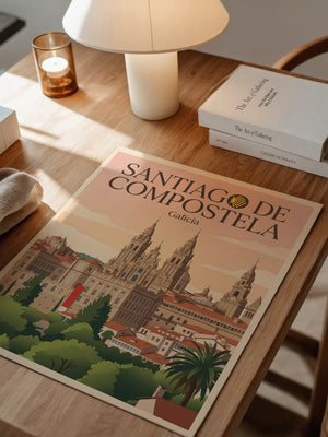 Santiago Skyline Retro