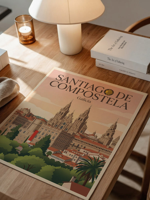 Santiago Skyline Retro