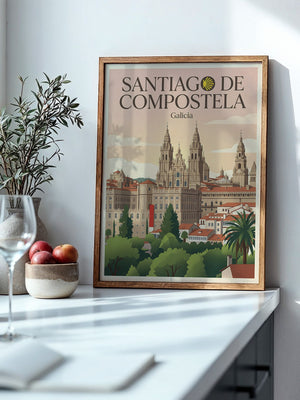 Santiago Skyline Retro