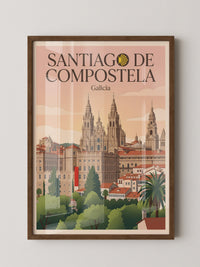 Santiago Skyline Retro