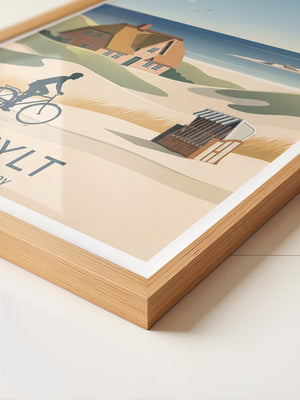 Sylt Radfahrer Dünenromantik