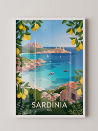 Sardinien Küste Zitronen Elegant